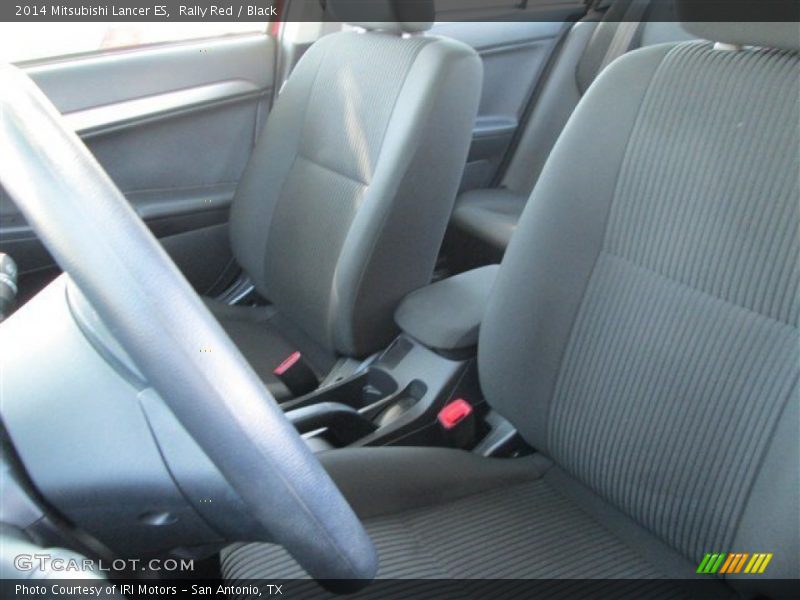Rally Red / Black 2014 Mitsubishi Lancer ES