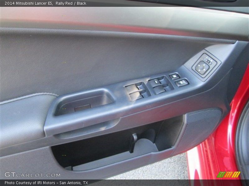 Rally Red / Black 2014 Mitsubishi Lancer ES