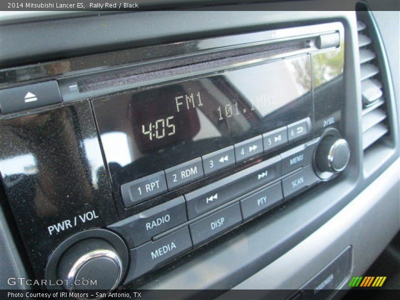 Rally Red / Black 2014 Mitsubishi Lancer ES