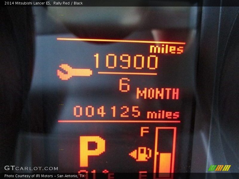 Rally Red / Black 2014 Mitsubishi Lancer ES