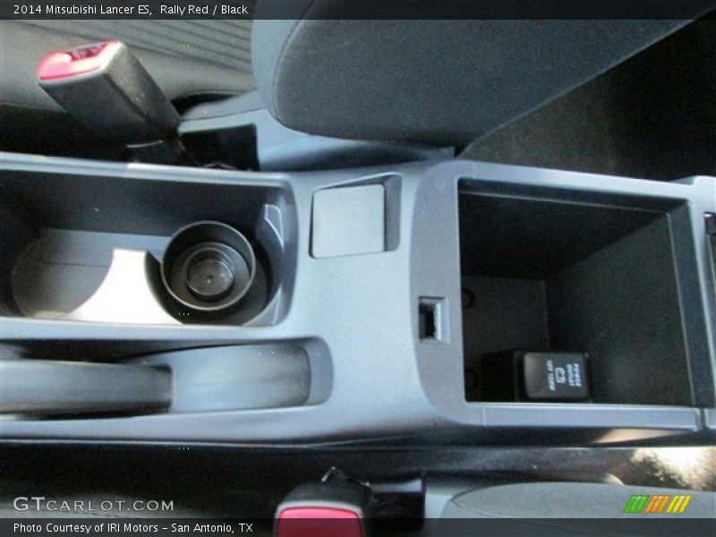 Rally Red / Black 2014 Mitsubishi Lancer ES