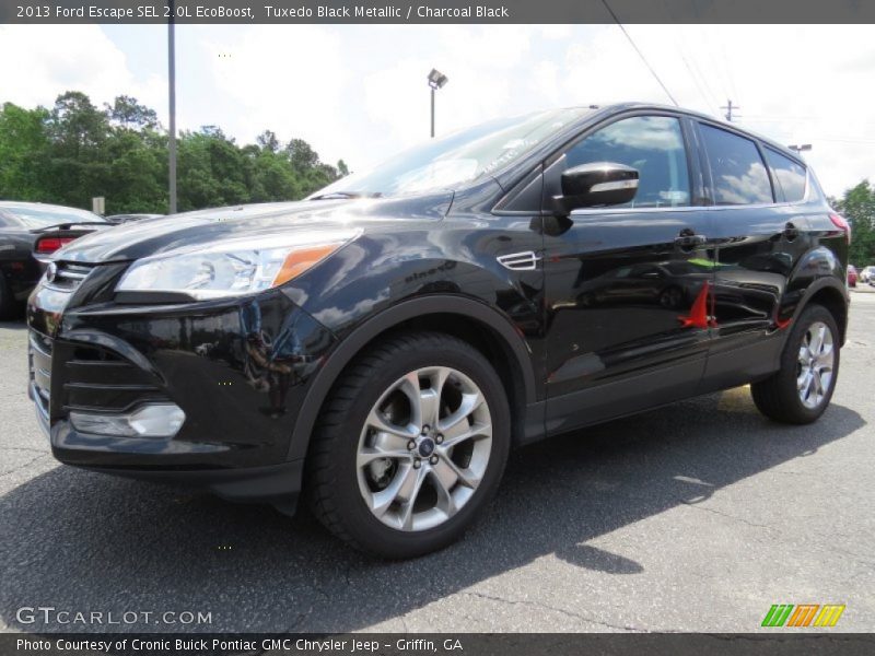 Tuxedo Black Metallic / Charcoal Black 2013 Ford Escape SEL 2.0L EcoBoost