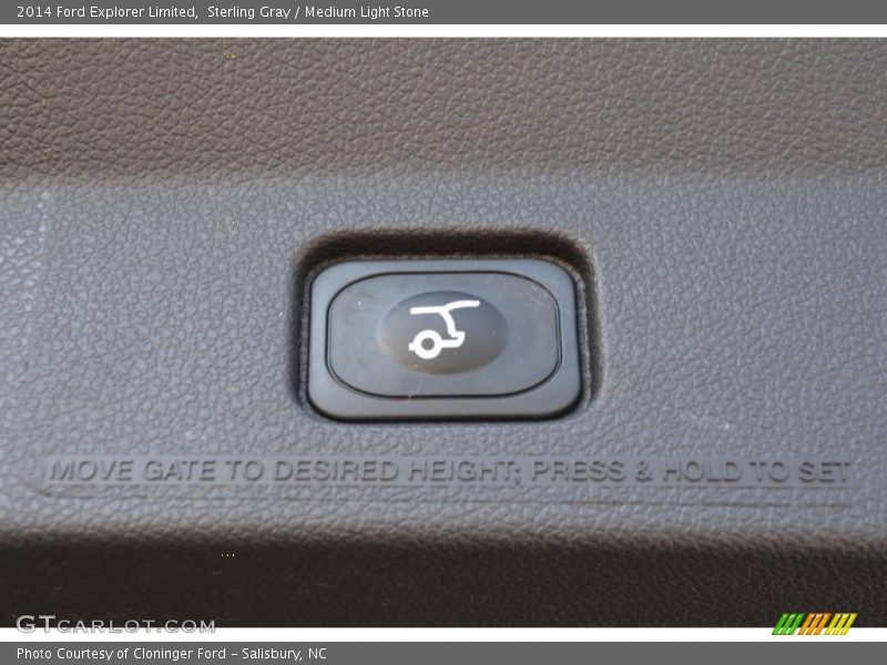 Sterling Gray / Medium Light Stone 2014 Ford Explorer Limited