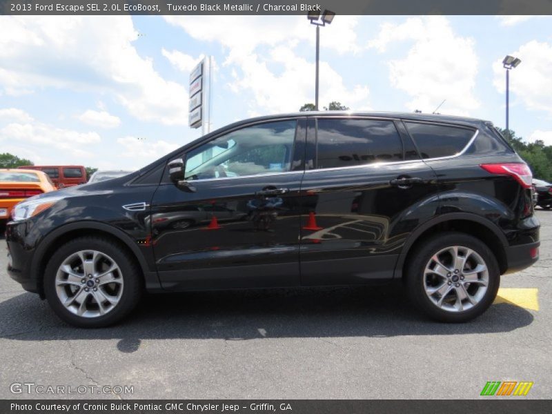 Tuxedo Black Metallic / Charcoal Black 2013 Ford Escape SEL 2.0L EcoBoost