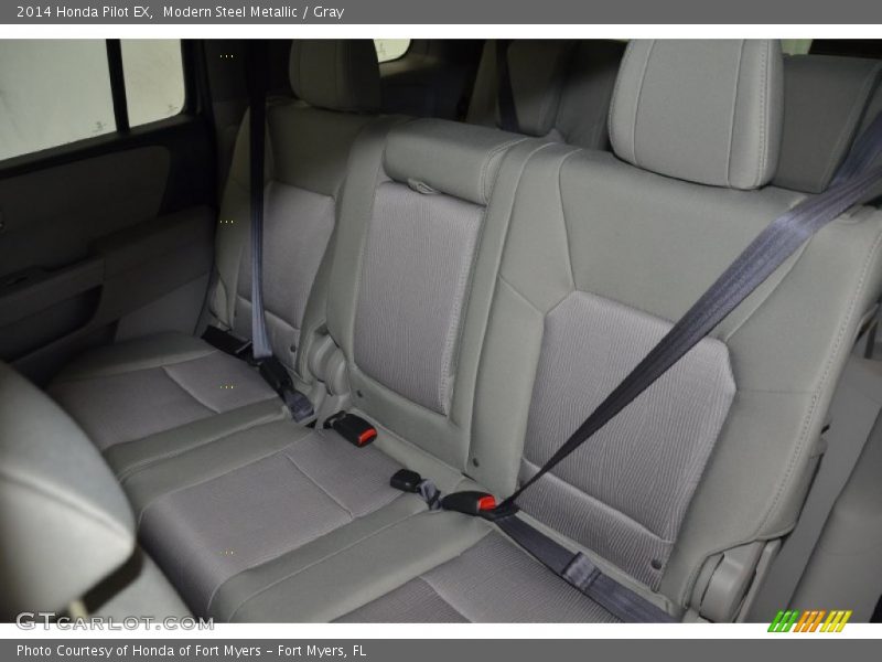 Modern Steel Metallic / Gray 2014 Honda Pilot EX