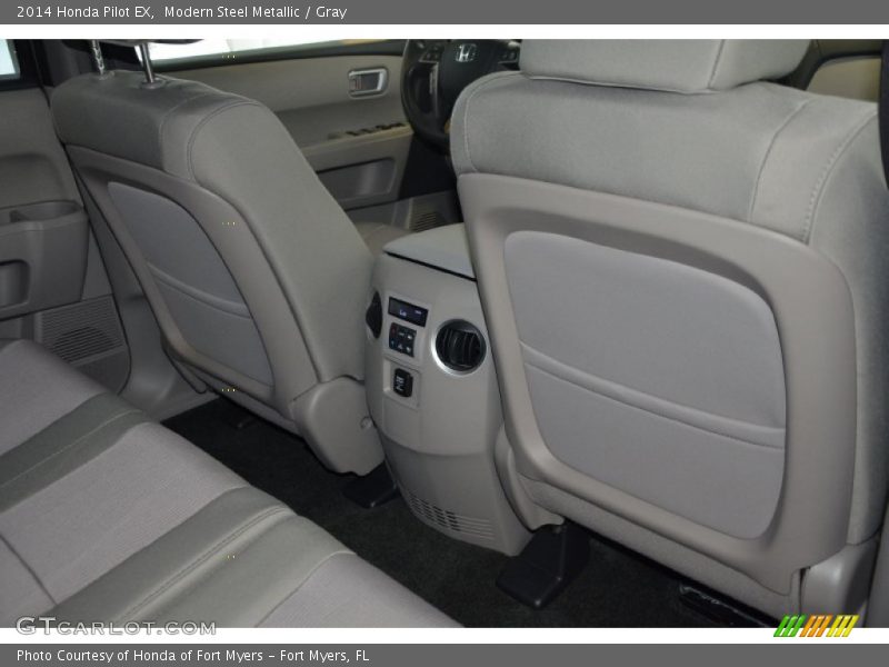 Modern Steel Metallic / Gray 2014 Honda Pilot EX