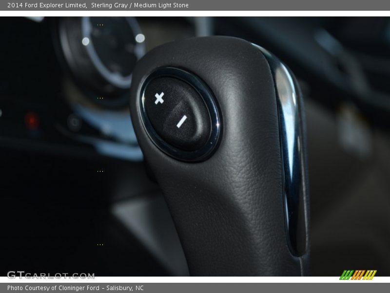 Sterling Gray / Medium Light Stone 2014 Ford Explorer Limited