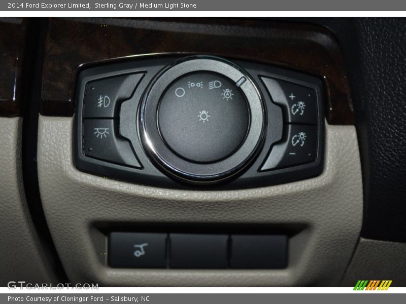 Sterling Gray / Medium Light Stone 2014 Ford Explorer Limited