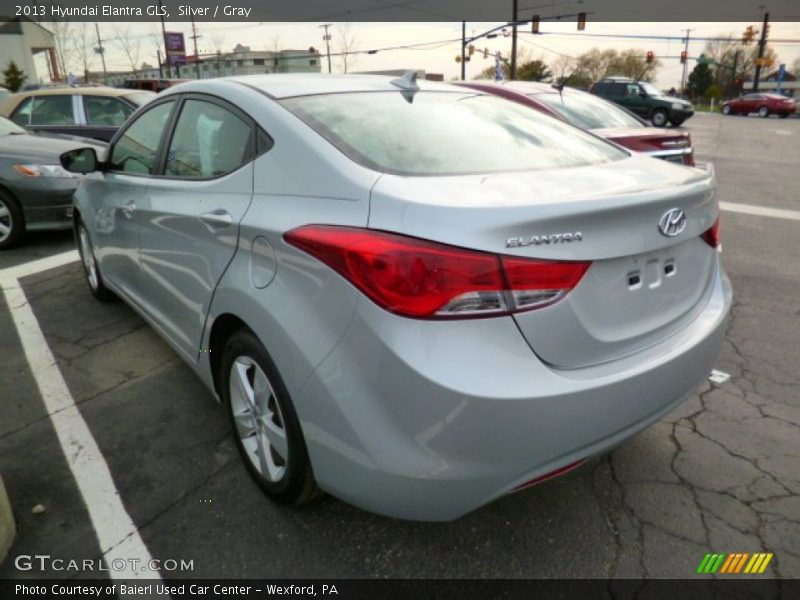 Silver / Gray 2013 Hyundai Elantra GLS