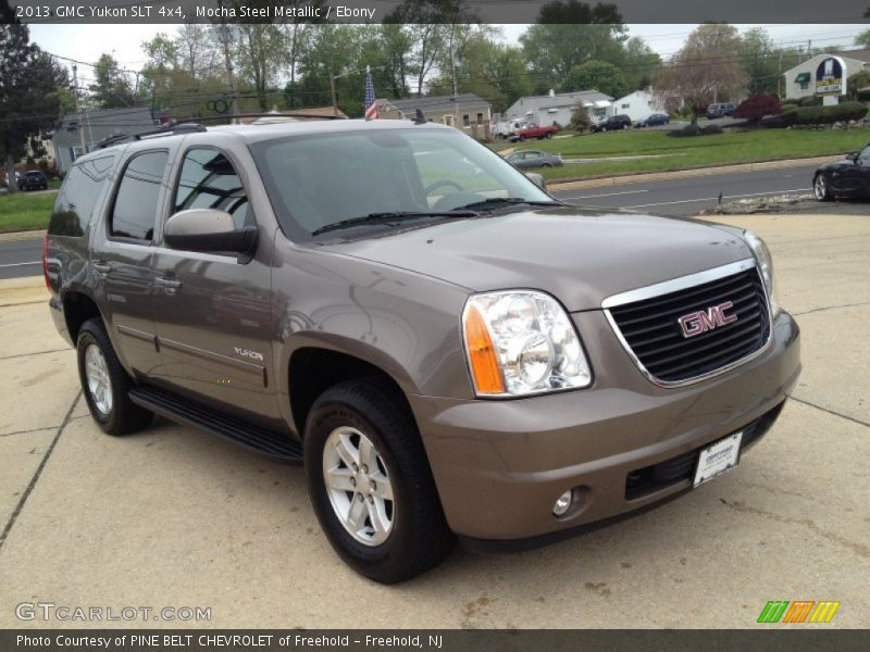 Mocha Steel Metallic / Ebony 2013 GMC Yukon SLT 4x4