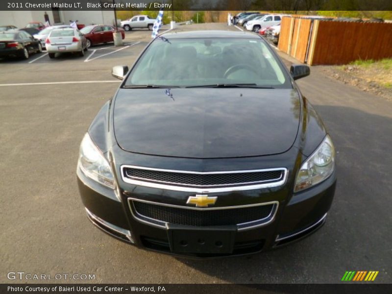 Black Granite Metallic / Ebony 2011 Chevrolet Malibu LT