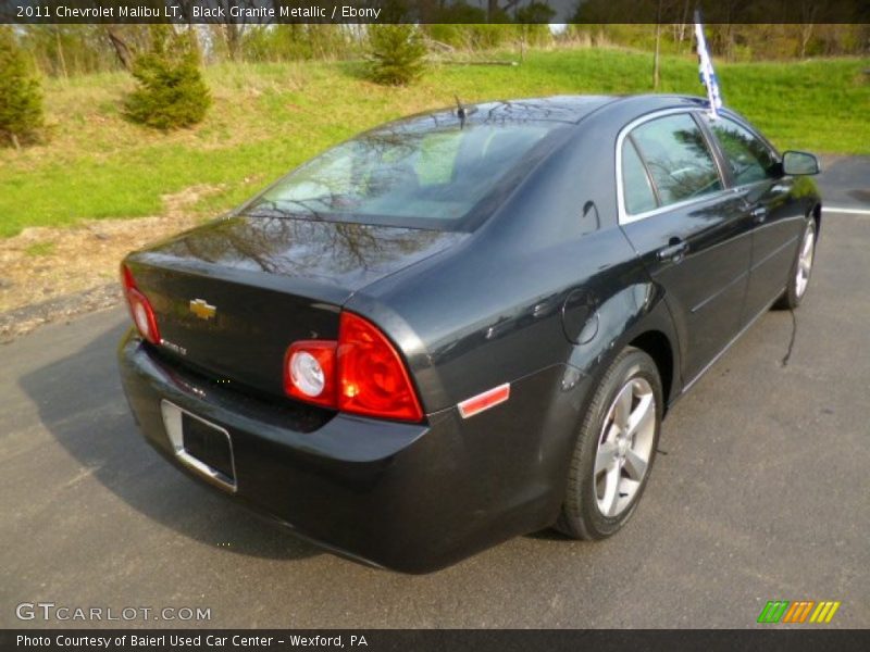 Black Granite Metallic / Ebony 2011 Chevrolet Malibu LT