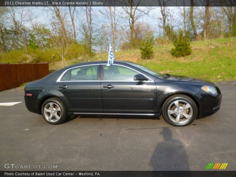 Black Granite Metallic / Ebony 2011 Chevrolet Malibu LT