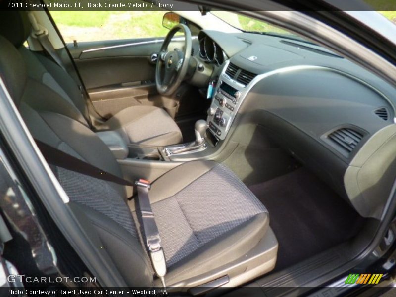 Black Granite Metallic / Ebony 2011 Chevrolet Malibu LT