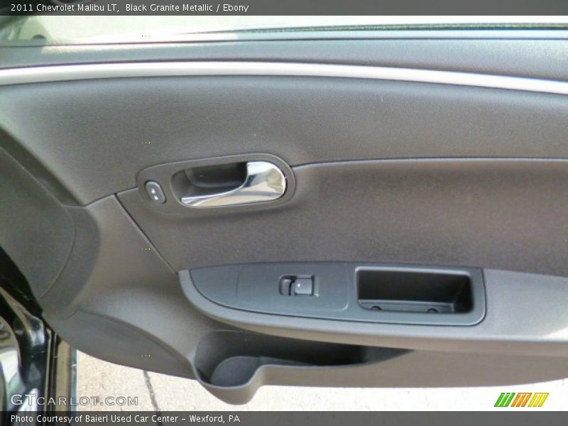 Black Granite Metallic / Ebony 2011 Chevrolet Malibu LT