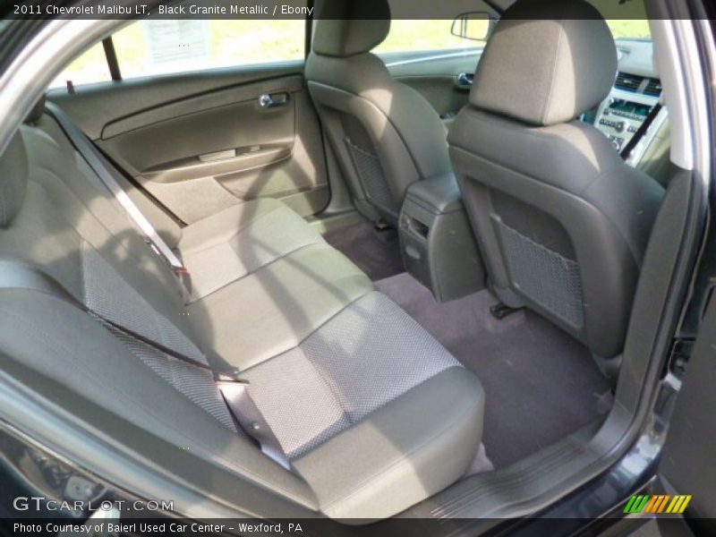 Black Granite Metallic / Ebony 2011 Chevrolet Malibu LT