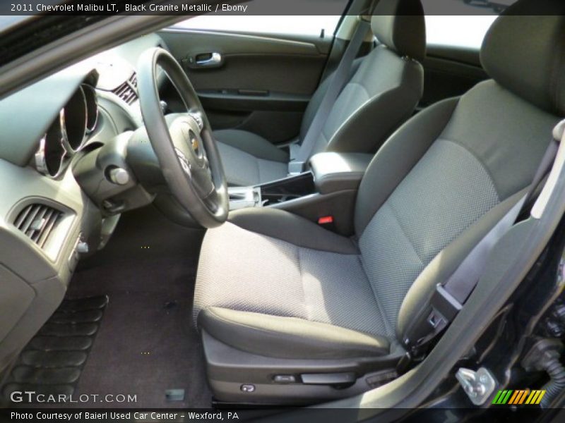 Black Granite Metallic / Ebony 2011 Chevrolet Malibu LT