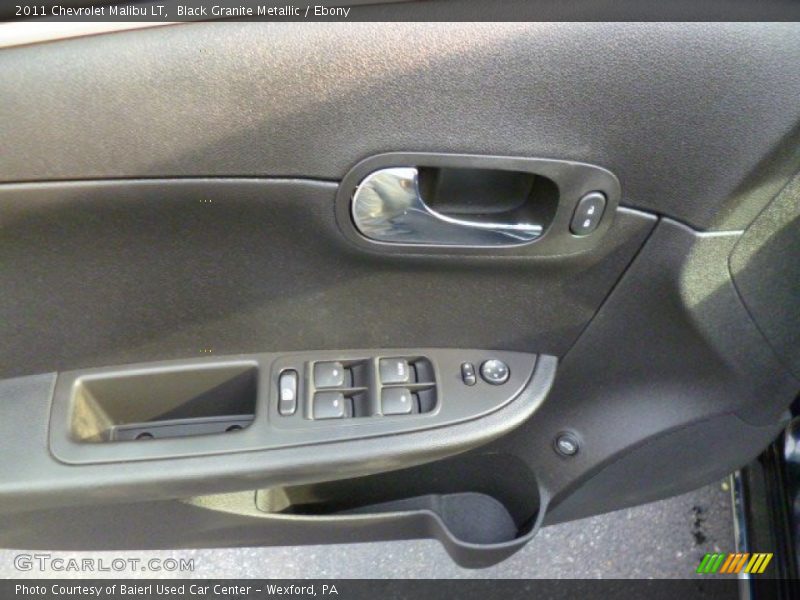 Black Granite Metallic / Ebony 2011 Chevrolet Malibu LT