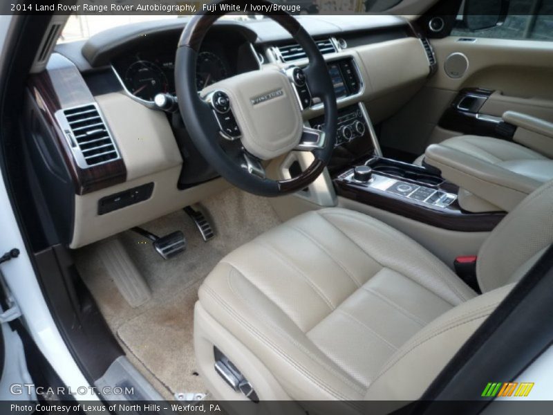Fuji White / Ivory/Brouge 2014 Land Rover Range Rover Autobiography