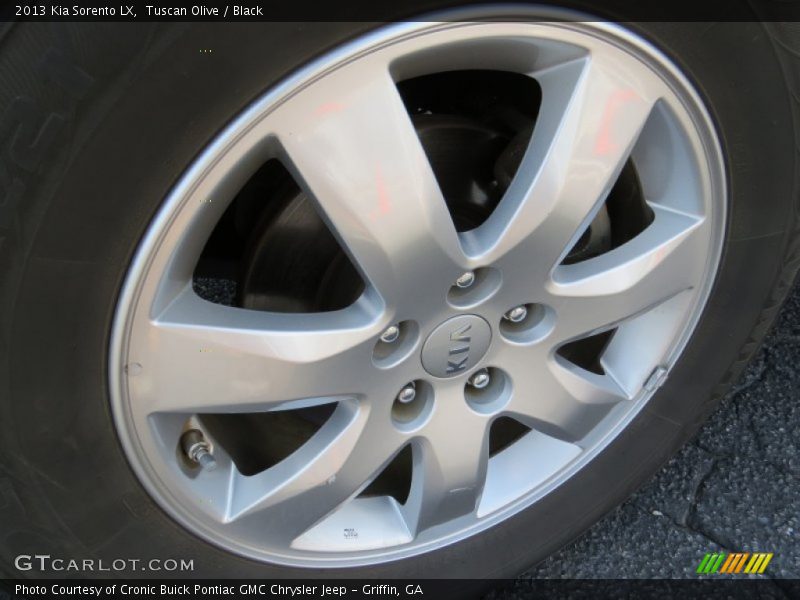 Tuscan Olive / Black 2013 Kia Sorento LX