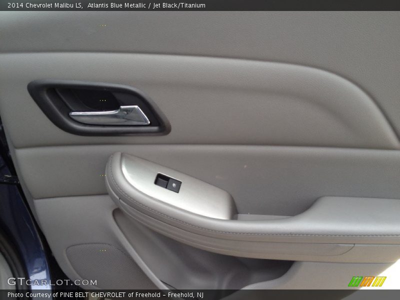 Atlantis Blue Metallic / Jet Black/Titanium 2014 Chevrolet Malibu LS
