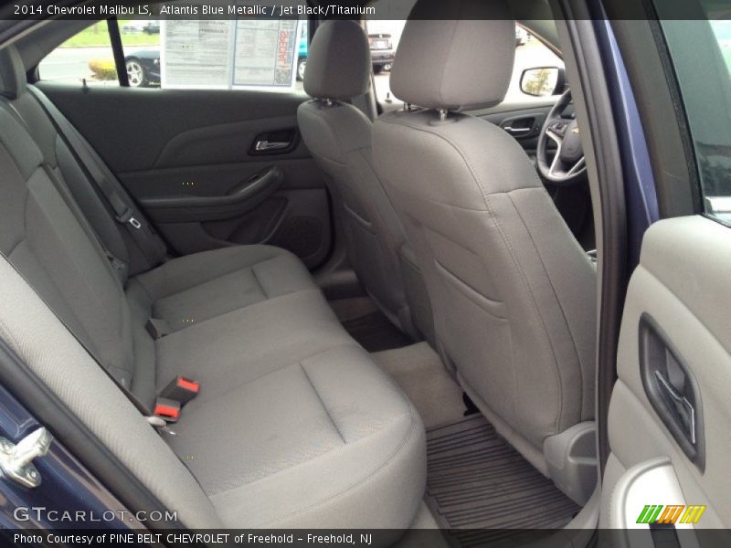 Atlantis Blue Metallic / Jet Black/Titanium 2014 Chevrolet Malibu LS