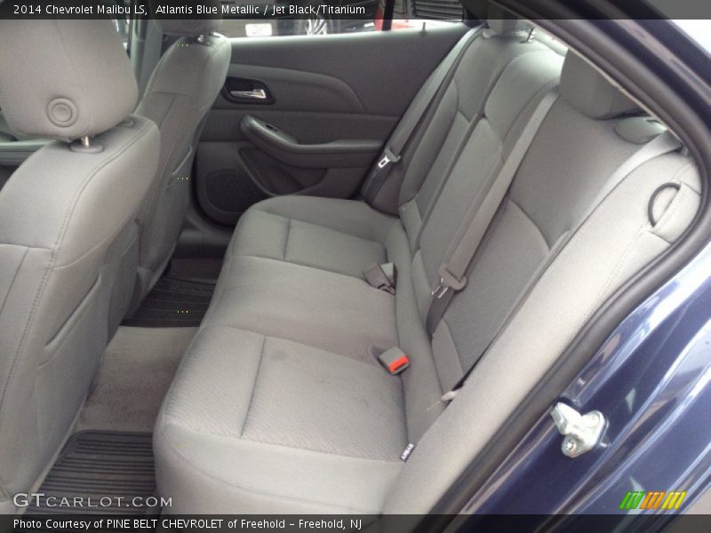 Atlantis Blue Metallic / Jet Black/Titanium 2014 Chevrolet Malibu LS