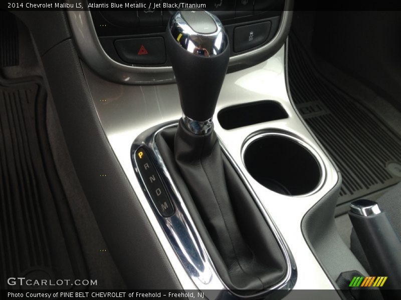Atlantis Blue Metallic / Jet Black/Titanium 2014 Chevrolet Malibu LS