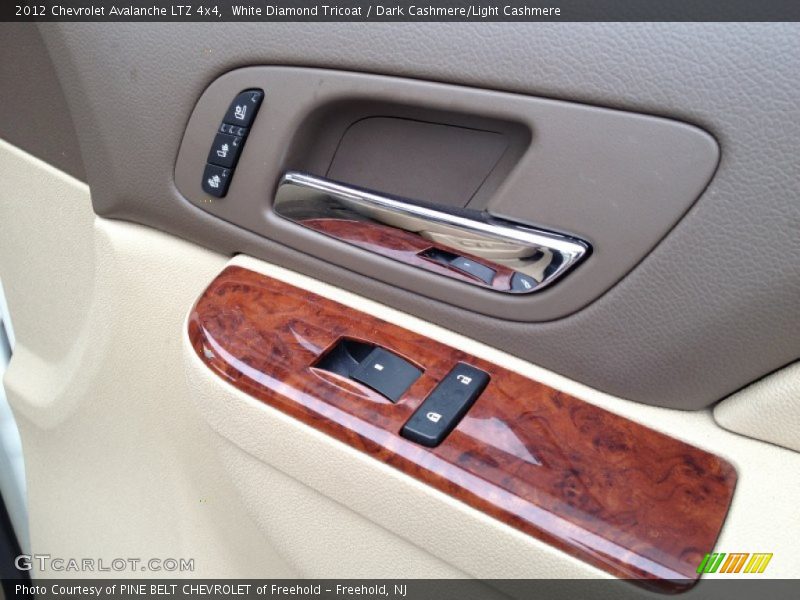 White Diamond Tricoat / Dark Cashmere/Light Cashmere 2012 Chevrolet Avalanche LTZ 4x4