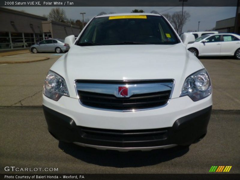 Polar White / Tan 2008 Saturn VUE XE