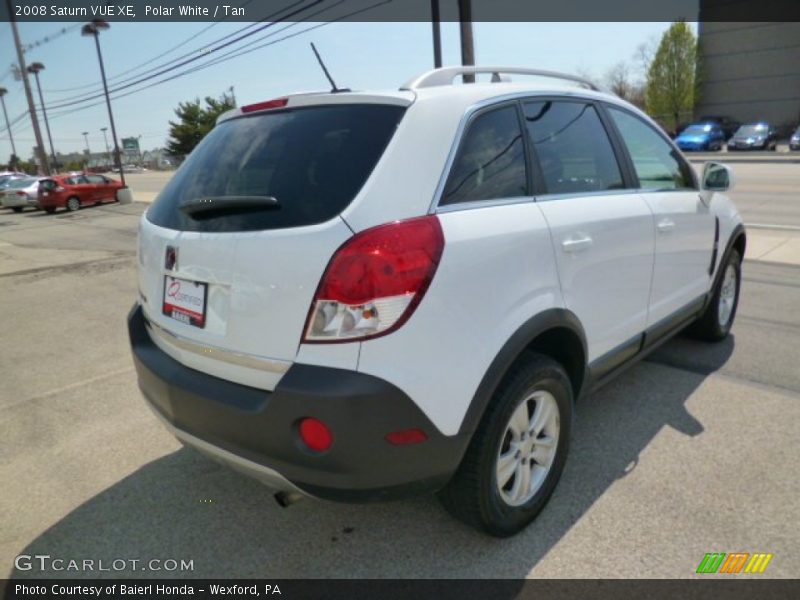 Polar White / Tan 2008 Saturn VUE XE