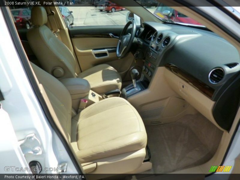 Polar White / Tan 2008 Saturn VUE XE