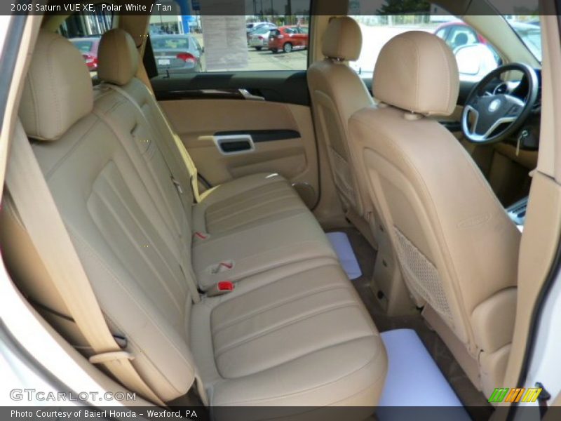 Polar White / Tan 2008 Saturn VUE XE