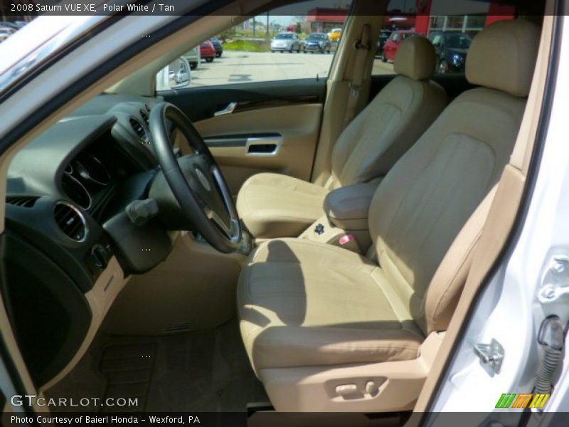Polar White / Tan 2008 Saturn VUE XE
