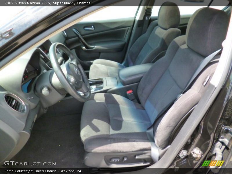 Super Black / Charcoal 2009 Nissan Maxima 3.5 S