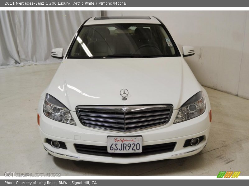 Arctic White / Almond/Mocha 2011 Mercedes-Benz C 300 Luxury