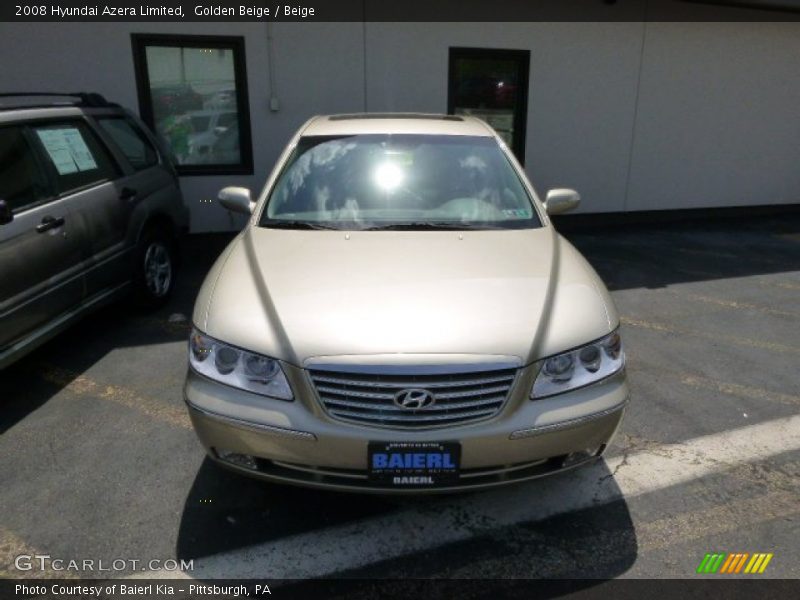 Golden Beige / Beige 2008 Hyundai Azera Limited