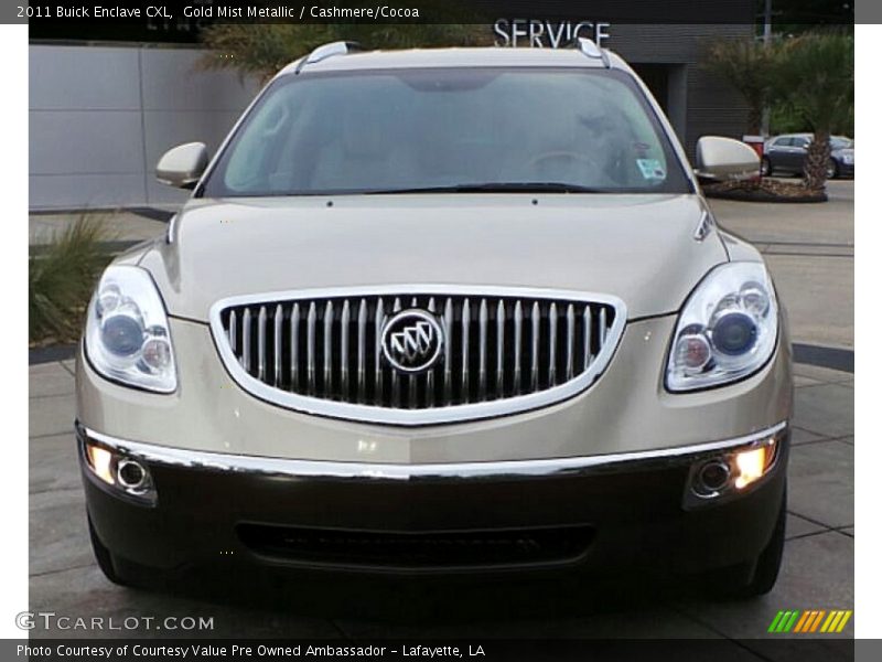 Gold Mist Metallic / Cashmere/Cocoa 2011 Buick Enclave CXL