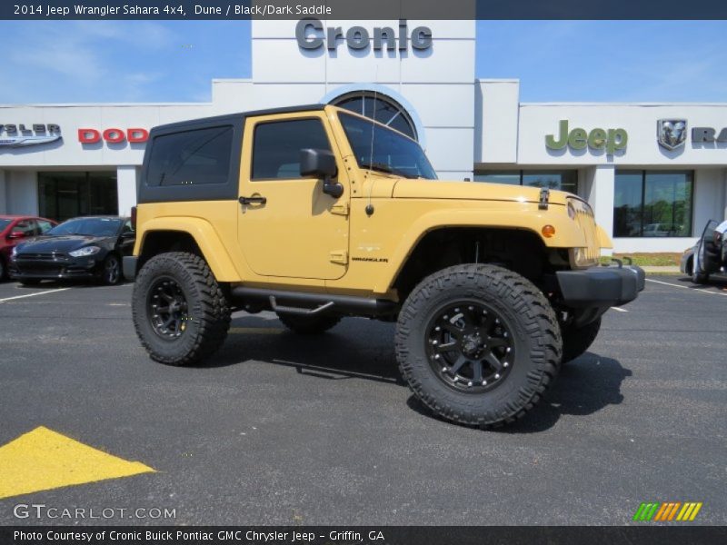 Dune / Black/Dark Saddle 2014 Jeep Wrangler Sahara 4x4