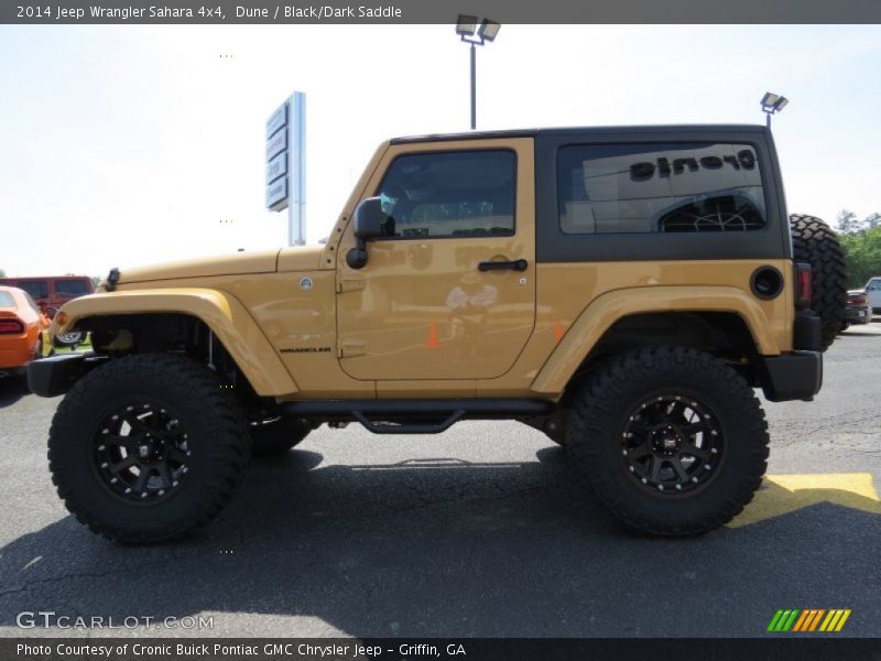 Dune / Black/Dark Saddle 2014 Jeep Wrangler Sahara 4x4