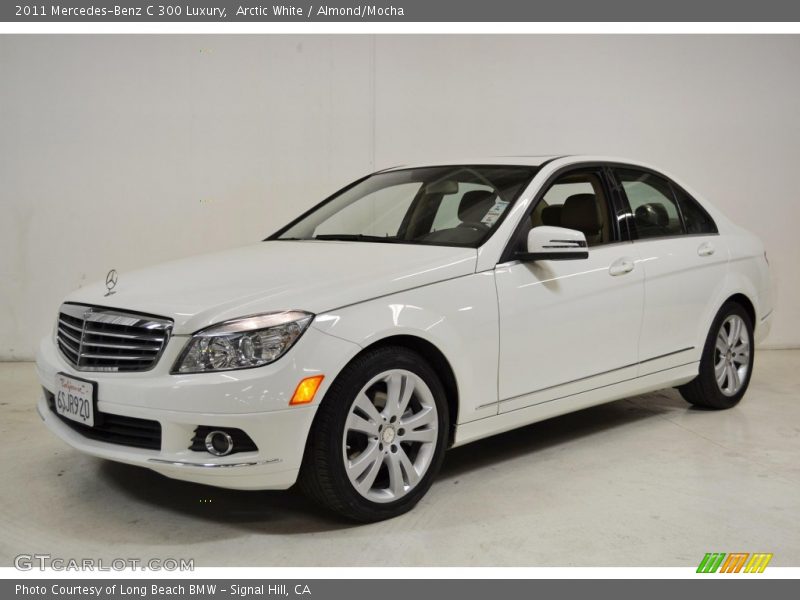 Arctic White / Almond/Mocha 2011 Mercedes-Benz C 300 Luxury