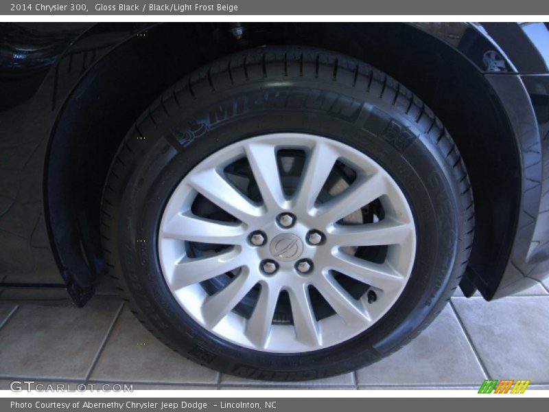 Gloss Black / Black/Light Frost Beige 2014 Chrysler 300