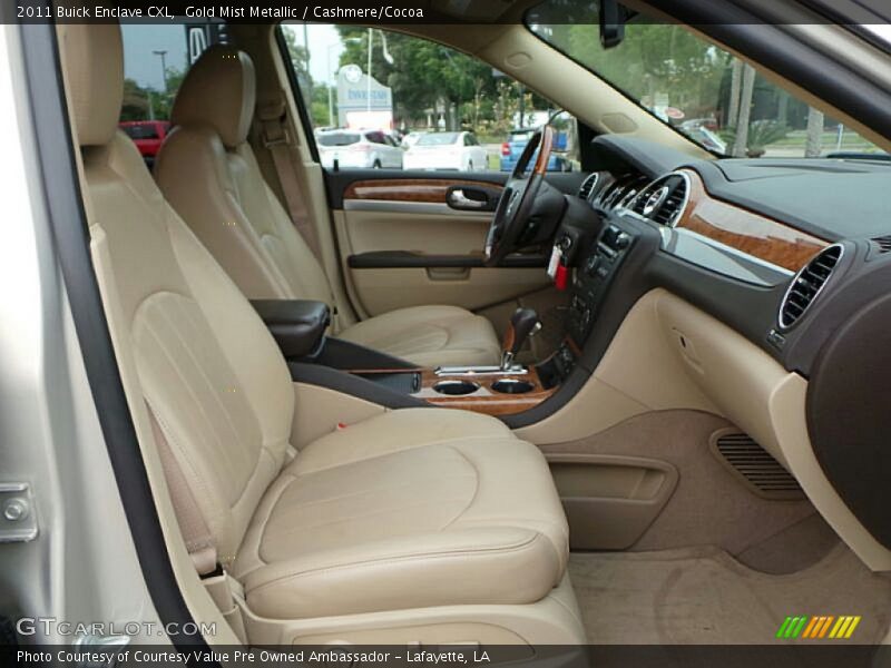 Gold Mist Metallic / Cashmere/Cocoa 2011 Buick Enclave CXL