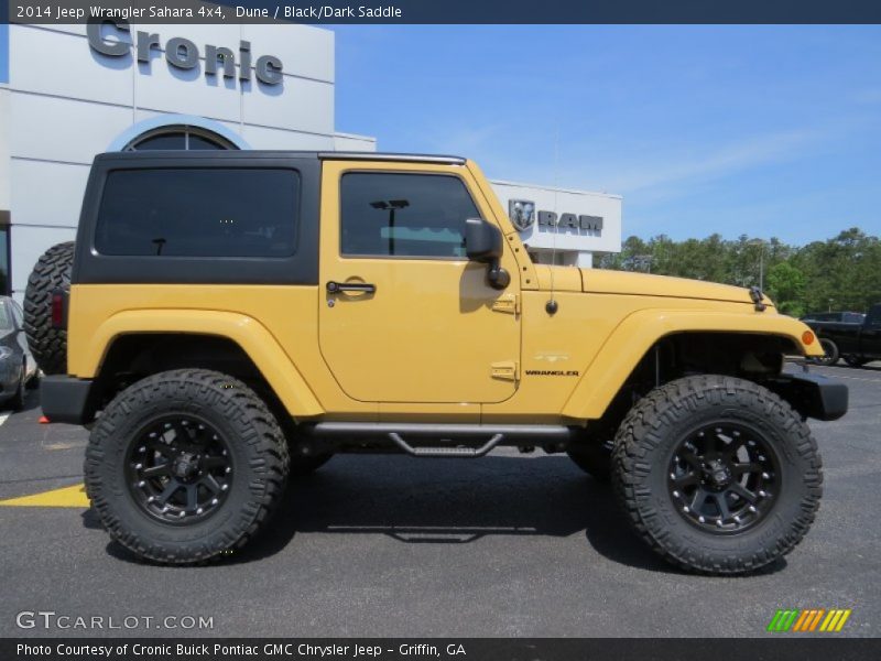 Dune / Black/Dark Saddle 2014 Jeep Wrangler Sahara 4x4