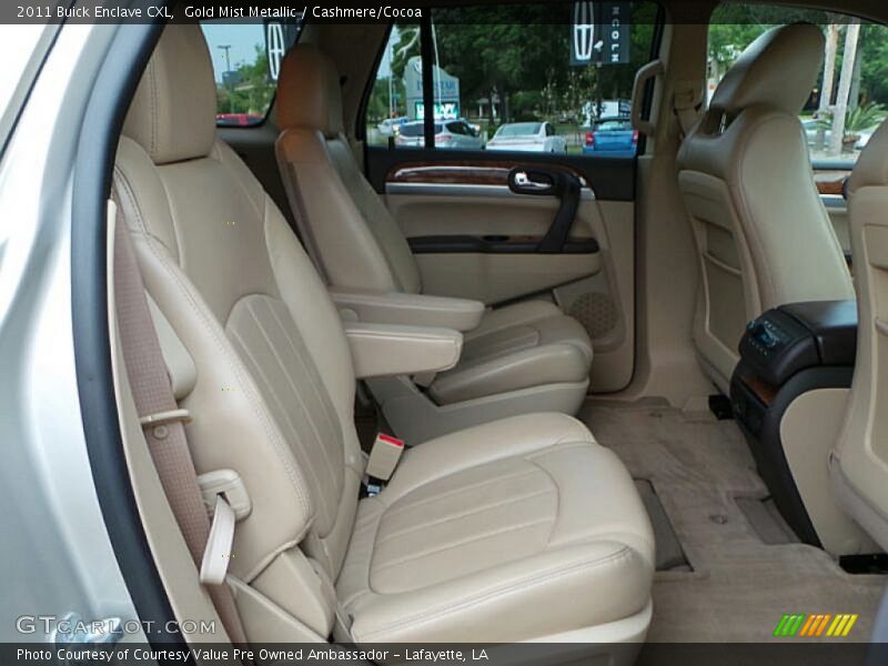 Gold Mist Metallic / Cashmere/Cocoa 2011 Buick Enclave CXL