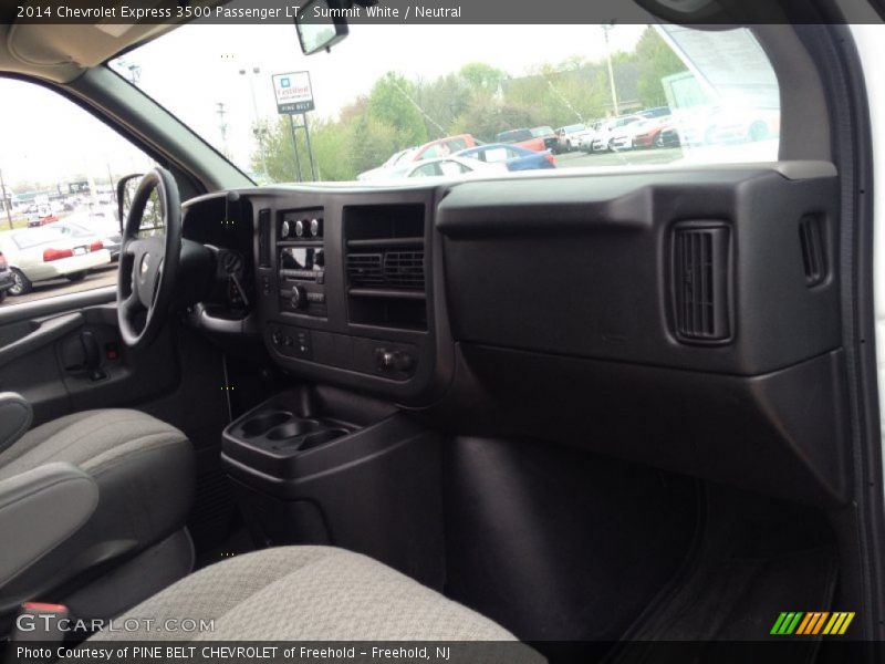 Summit White / Neutral 2014 Chevrolet Express 3500 Passenger LT