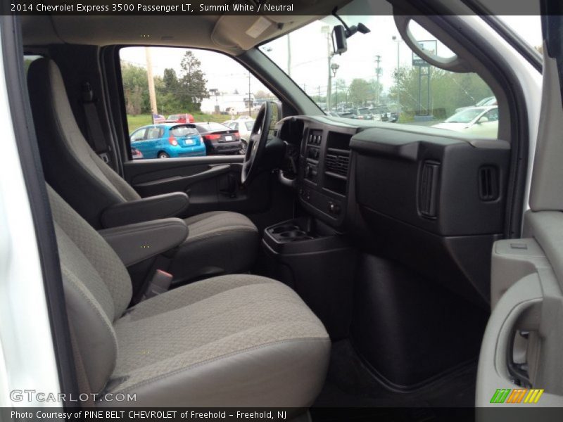 Summit White / Neutral 2014 Chevrolet Express 3500 Passenger LT
