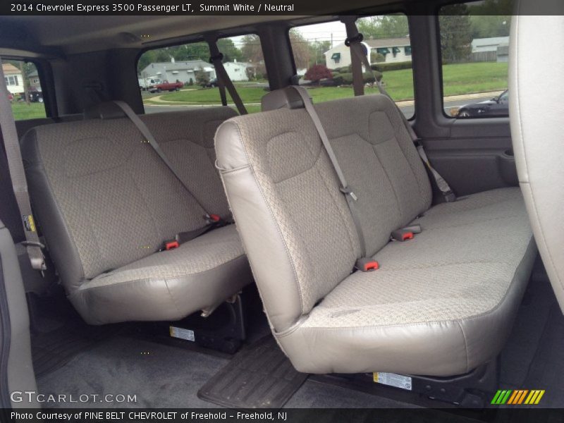 Summit White / Neutral 2014 Chevrolet Express 3500 Passenger LT