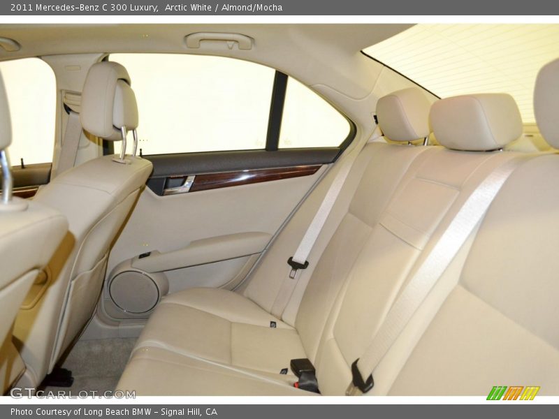 Arctic White / Almond/Mocha 2011 Mercedes-Benz C 300 Luxury