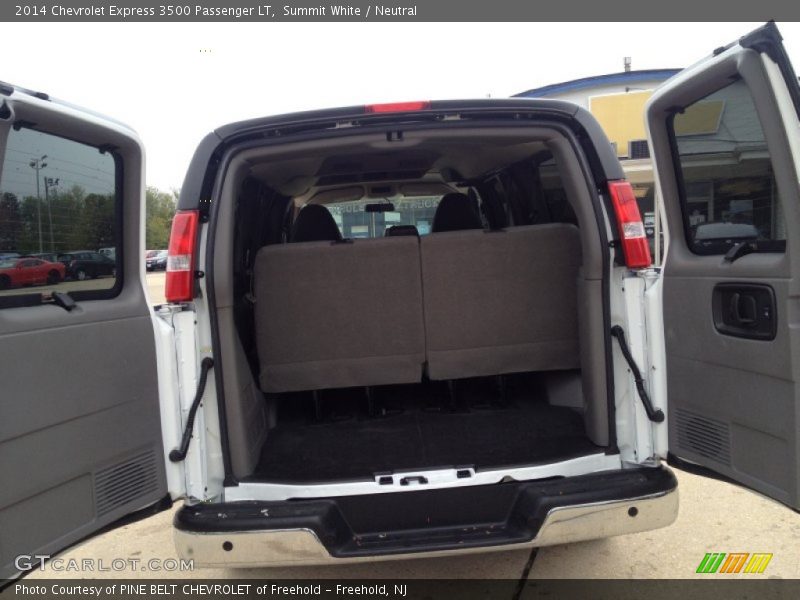 Summit White / Neutral 2014 Chevrolet Express 3500 Passenger LT